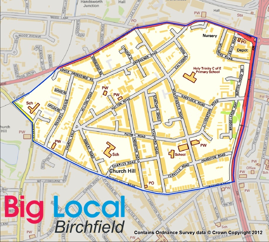 Birchfield Big Local Map