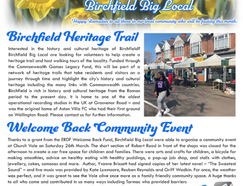 Birchfield Big Local Newsletter – Spring 2022